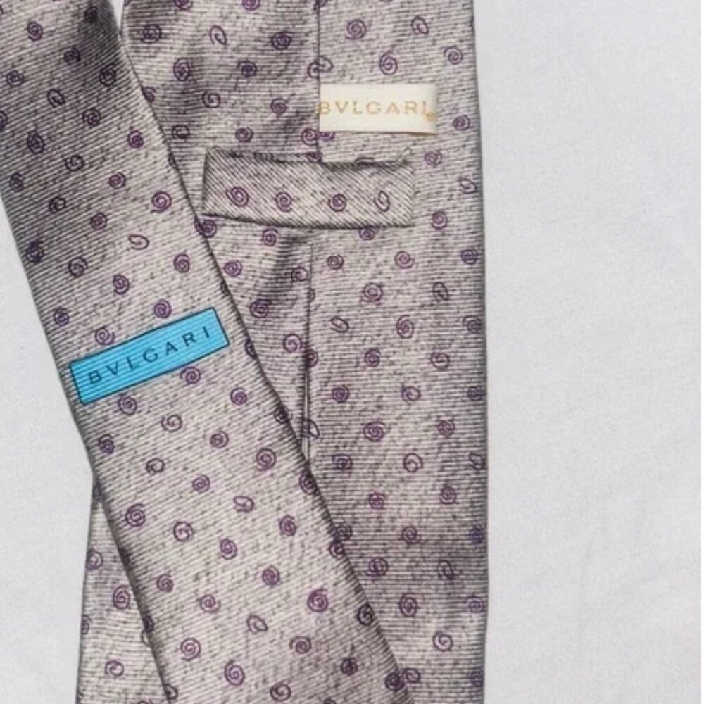Bvlgari Men's Silk Tie